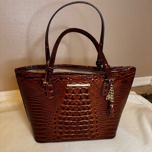 Authentic Brahmin Medium Asher Tote Pecan Melbourne